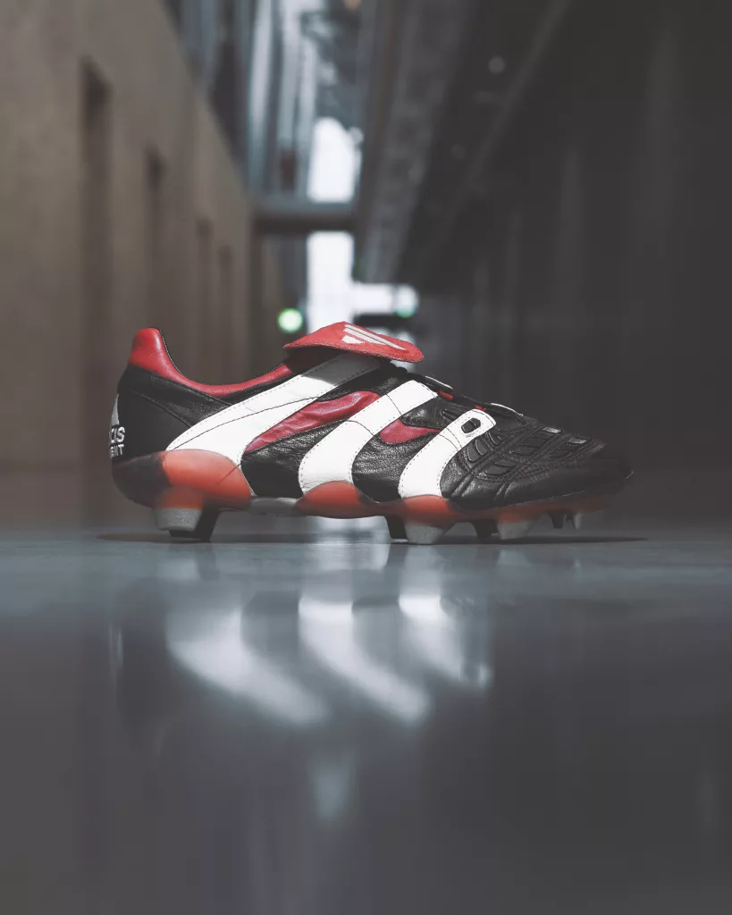 adidas Predator Accelerator from 1998 in Black, Red & White