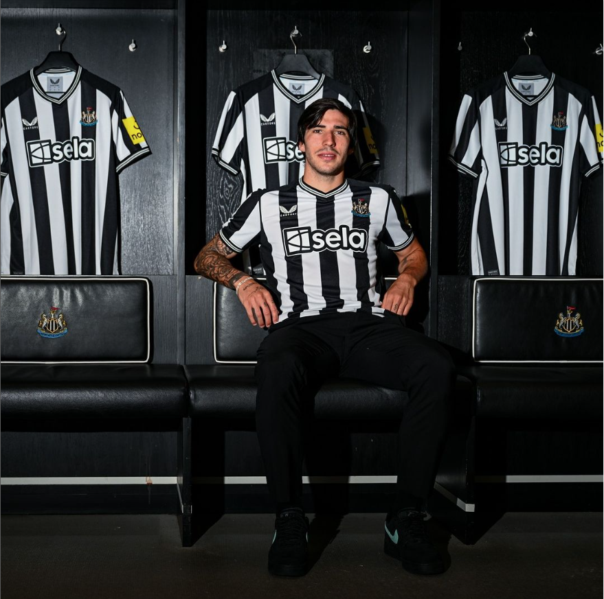 Newcastle partner with Sela in 2023-24 home kit as Magpies prepare for  return to Champions League stage