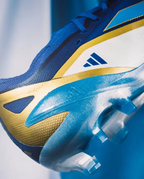adidas Messi Gen10s X Crazyfast Close up of heel.
