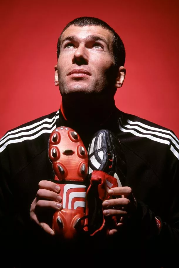 adidas Predator Mania featuring Zinedine Zidane.