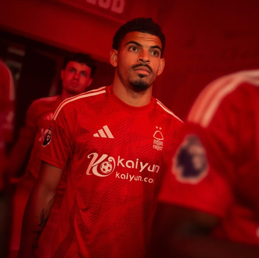 Nottingham Forest Home Shirt in Red & White from adidas