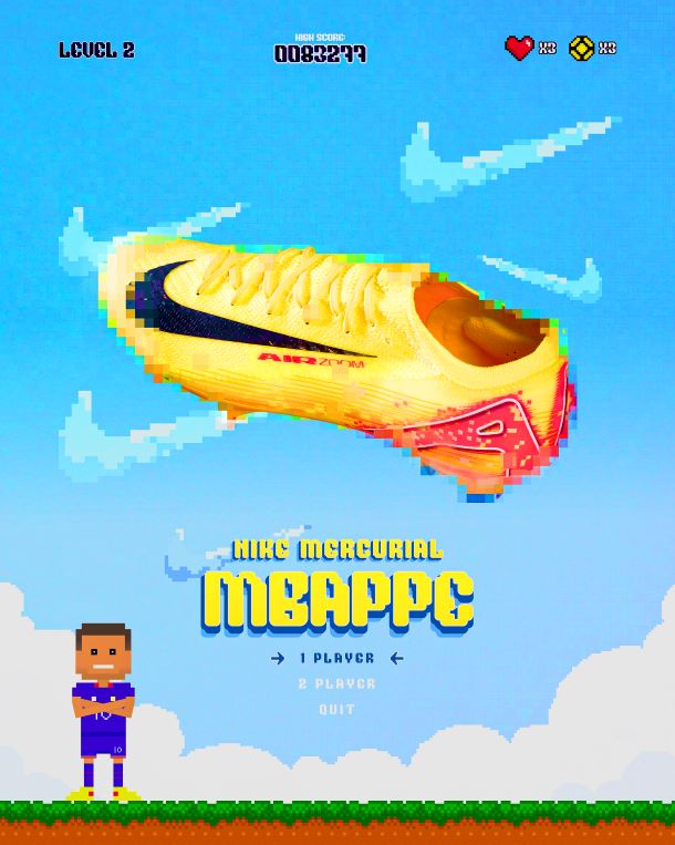 Nike Mercurial Mbappe 2024/25 Football Boots.