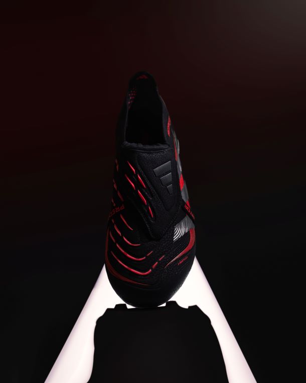 Front shot of the adidas Predator 2025 Elite from the latest adidas Stealth Pack